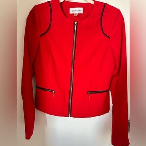 Calvin klein red jacket